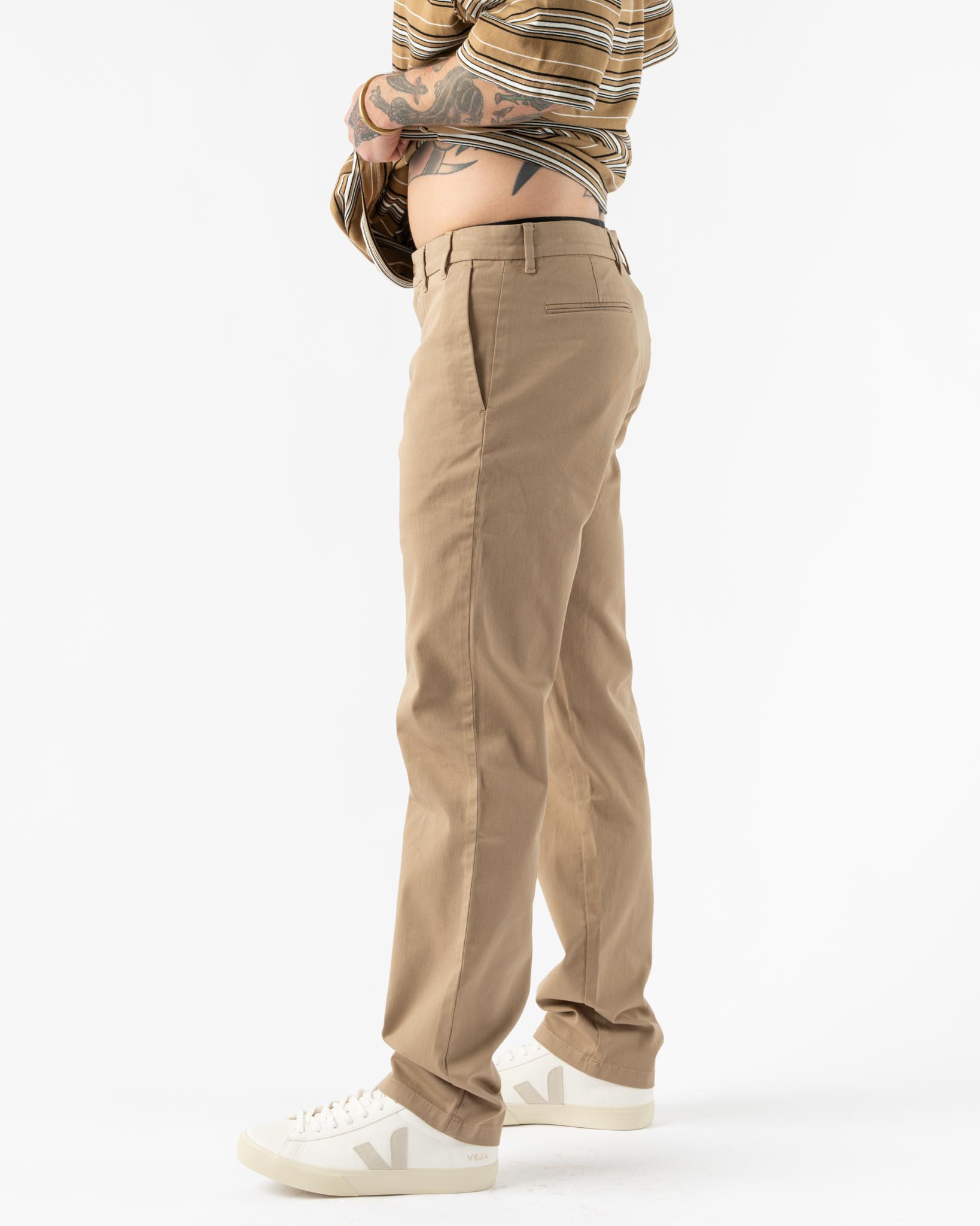 Norse Projects Aros Regular Light Stretch Pants in Utility Khaki