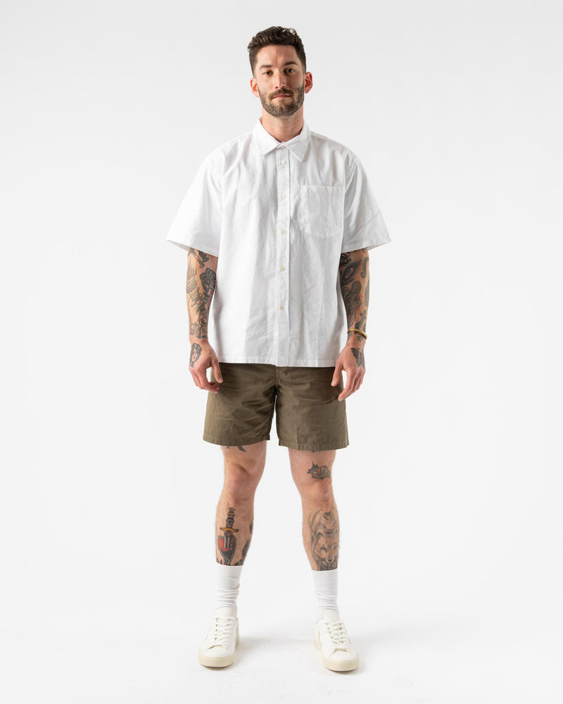 Norse Projects Aros Regular Shorts in Sediment Green