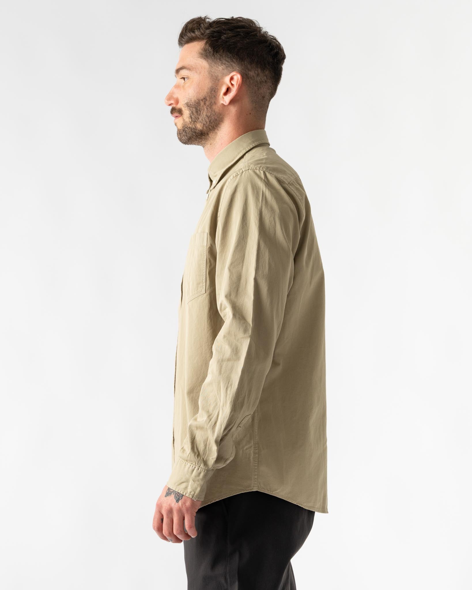 Norse Projects Anton Light Twill Shirt in Clay