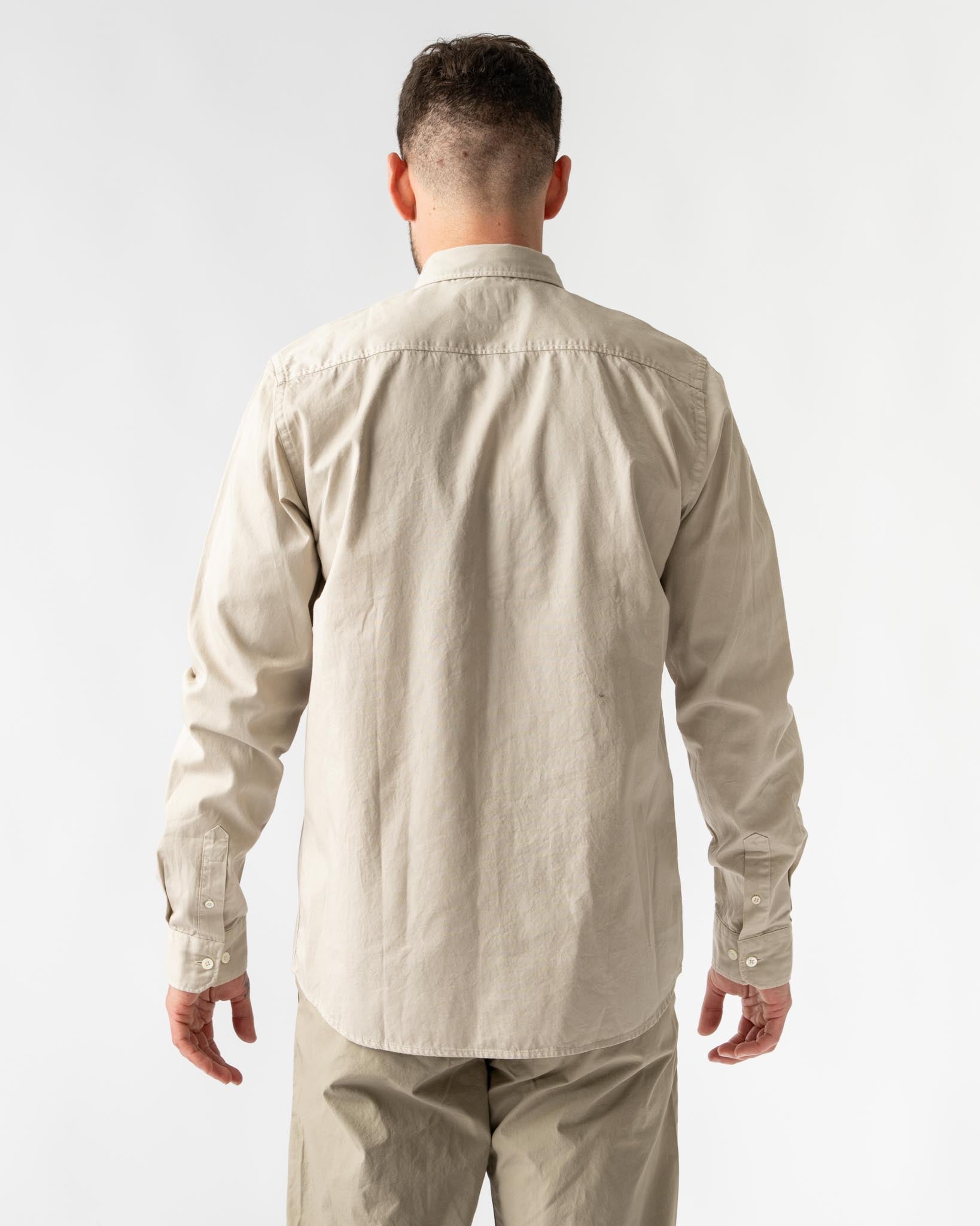 Norse Projects Anton Light Twill Shirt in Oatmeal