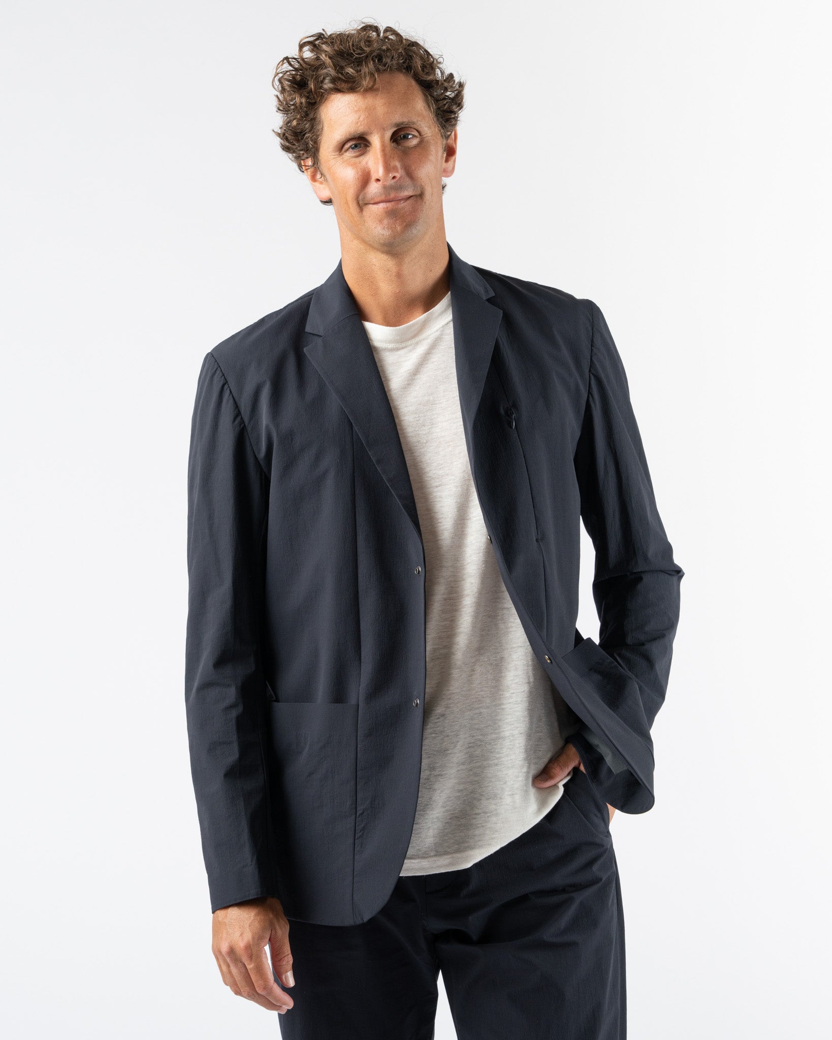 Norse Projects Emil Travel Light in Dark Navy