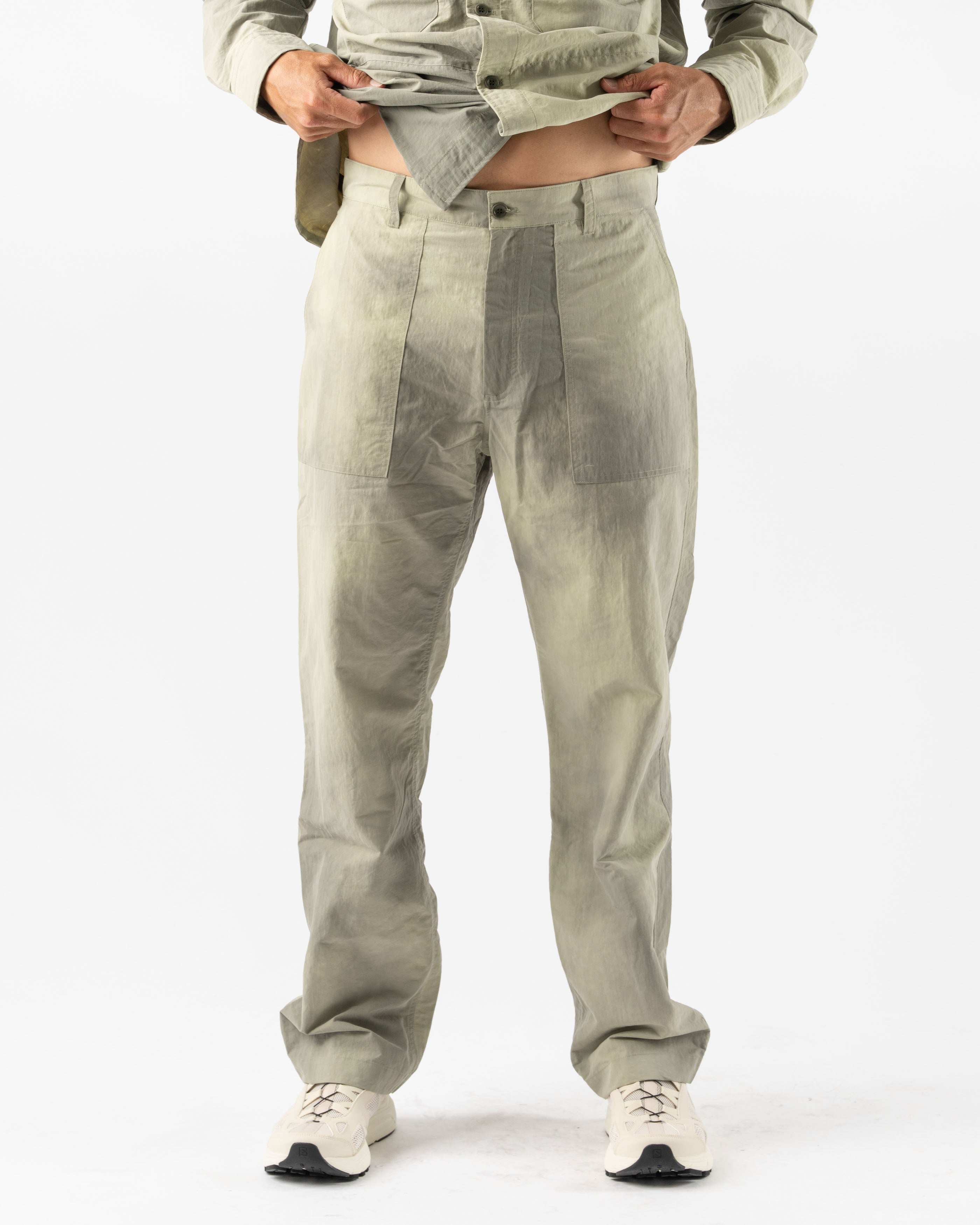 Norse Projects Lukas Relaxed Wave Dye Pant in Clay