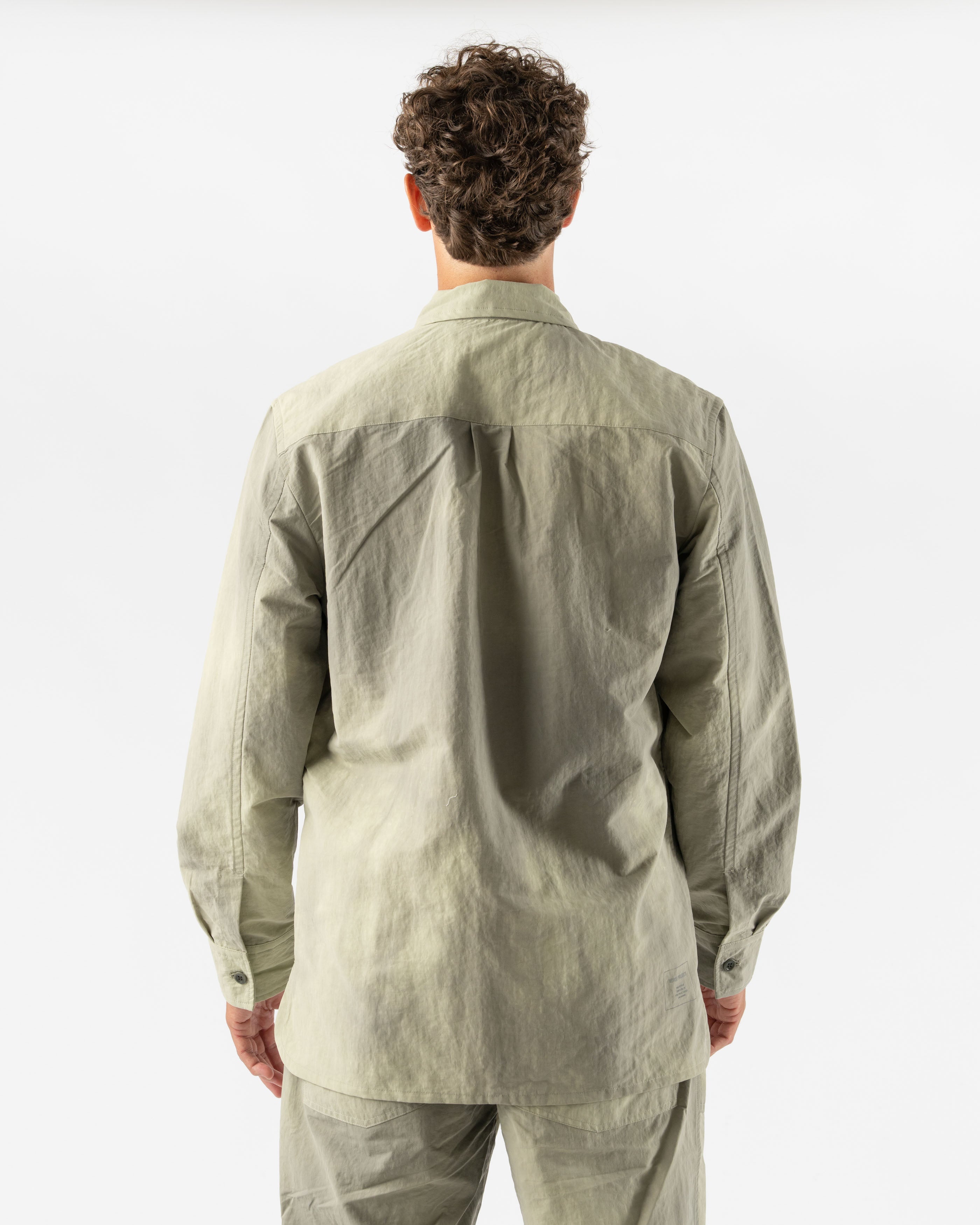 Norse Projects Ulrik Wave Dye Overshirt in Clay
