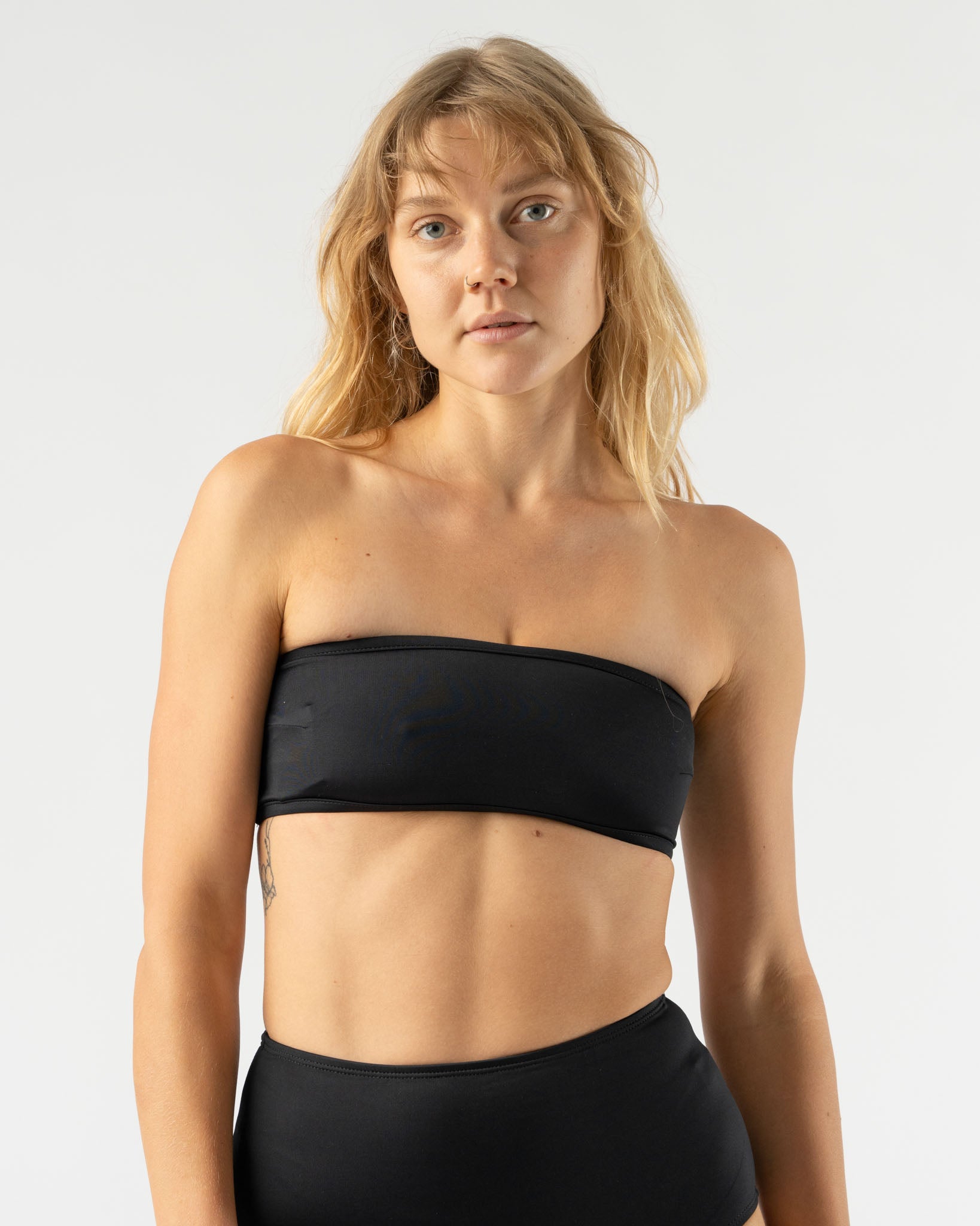 Nu Swim Pecorino Top in Black