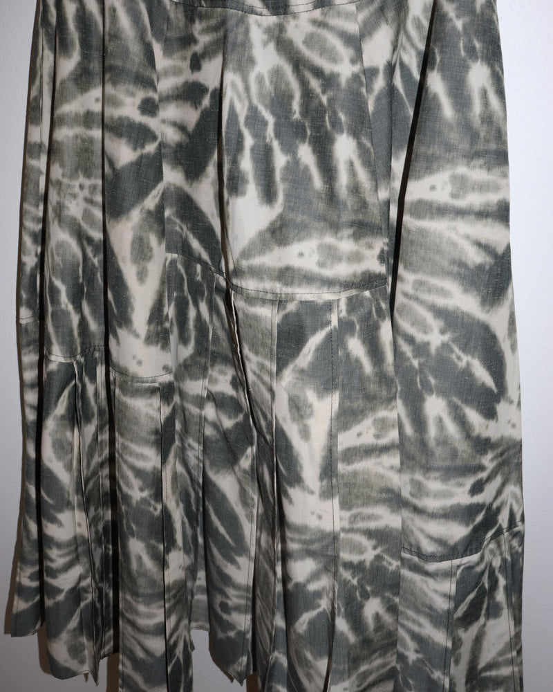 Pre-owned: Odeeh Skirt in Shadow Green