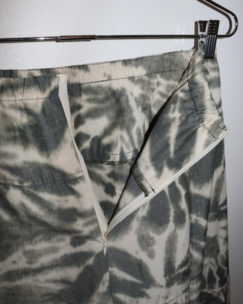 Pre-owned: Odeeh Skirt in Shadow Green