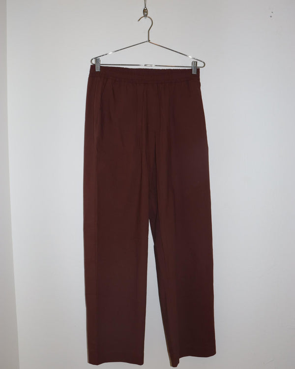 Pre-owned: Odeeh Trousers in Burgundy