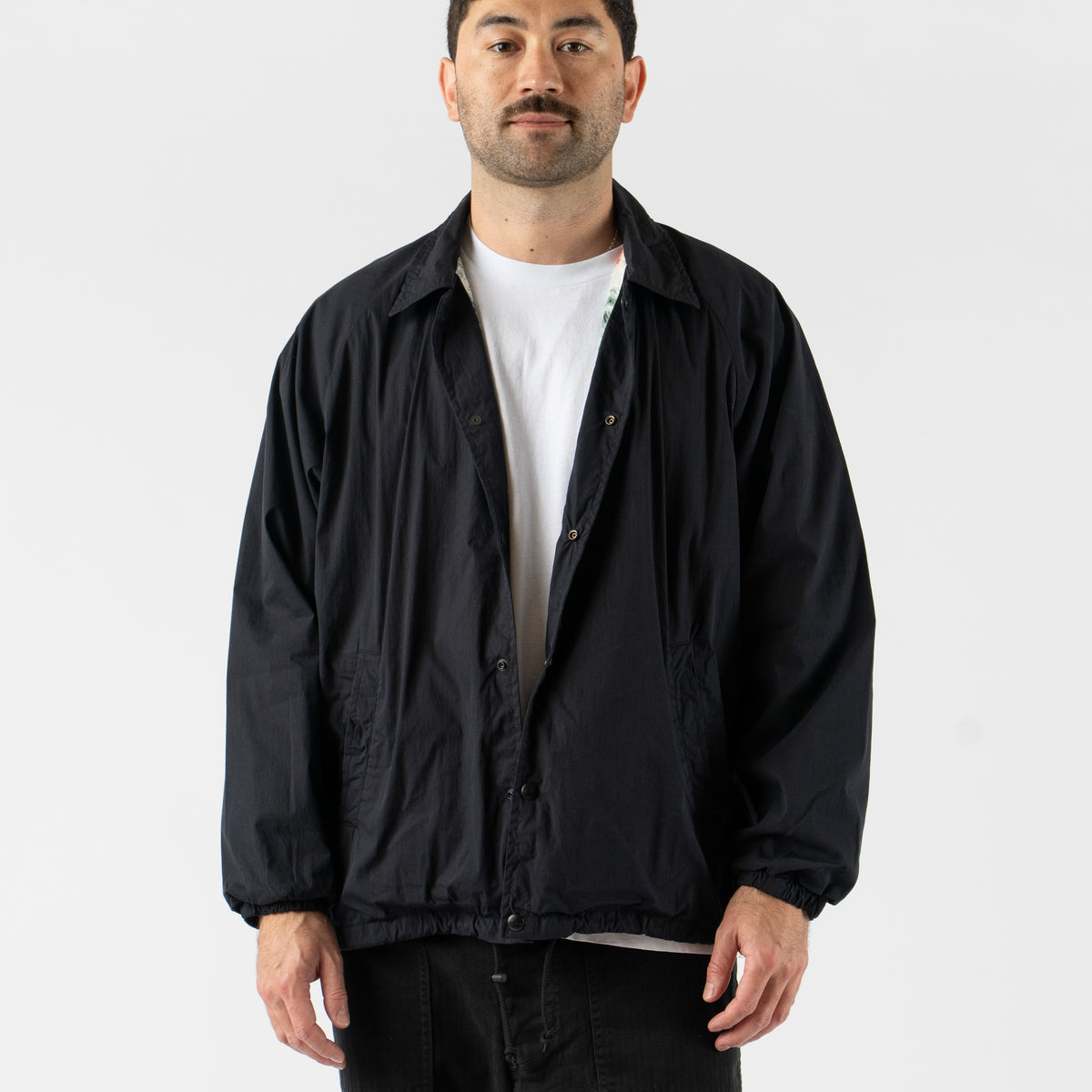 orSlow Coach Jacket in Black Curated at Jake and Jones a Santa 