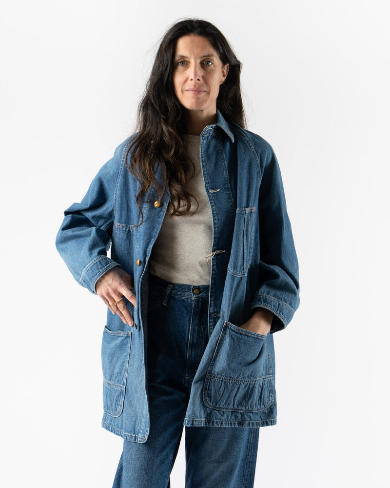 orSlow Loose Fit Denim Coverall in One Wash