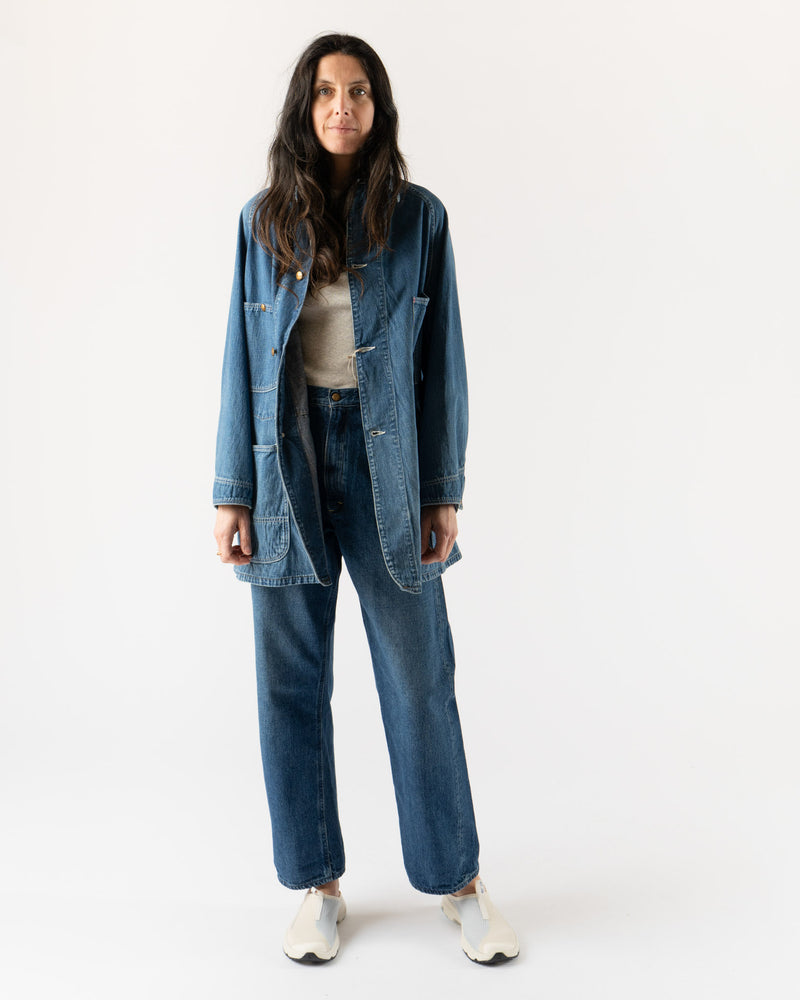 orSlow Loose Fit Denim Coverall in One Wash