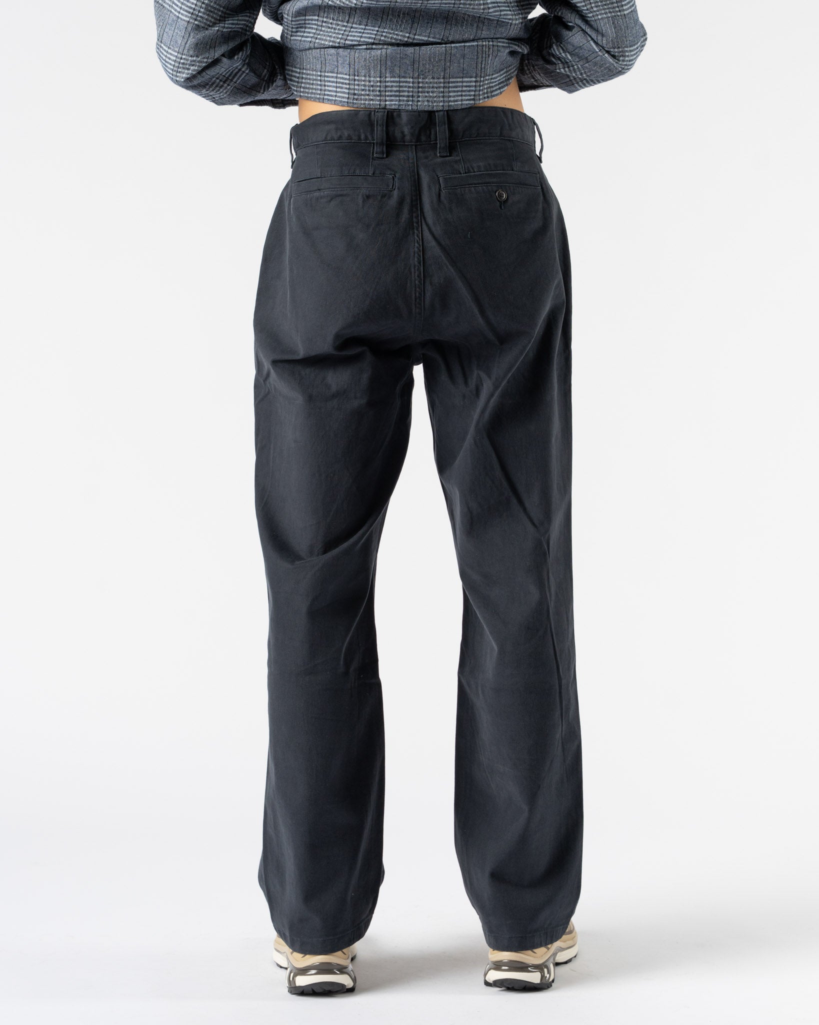 Corridor Moleskin Trouser in Navy Curated at Jake and Jones