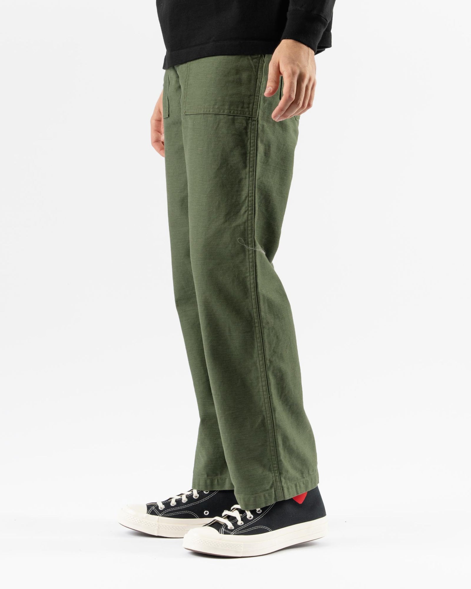 orSlow - Regular Fit Fatigue Pants - Green – Withered Fig