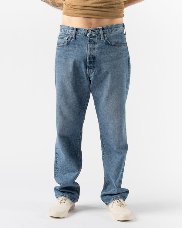 orSlow 105 90's Denim in Mid Used Wash