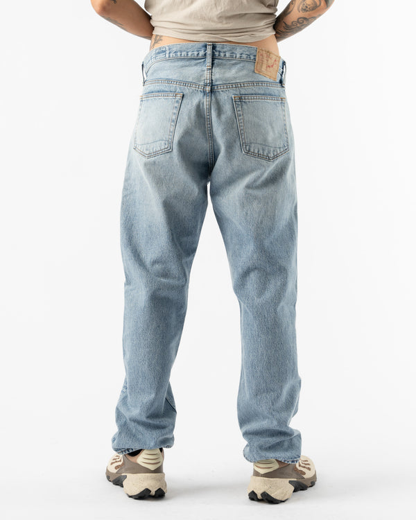 orSlow 105 90's Denim Pants in Sky Blue