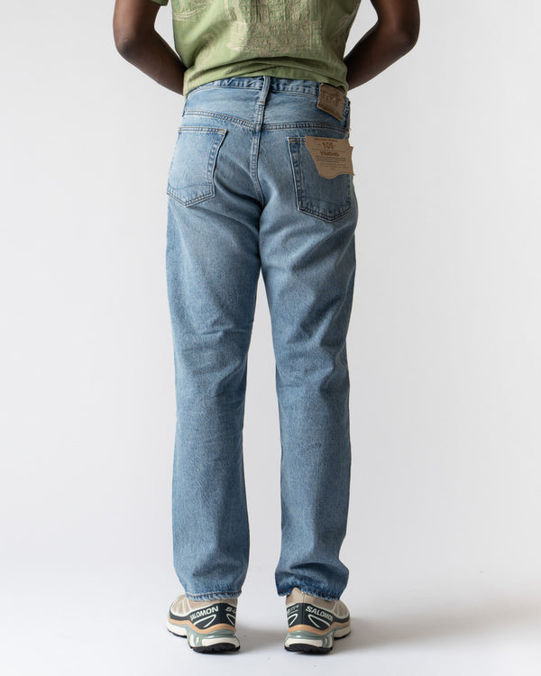 orSlow 105 90's Denim Pants in Sky Blue