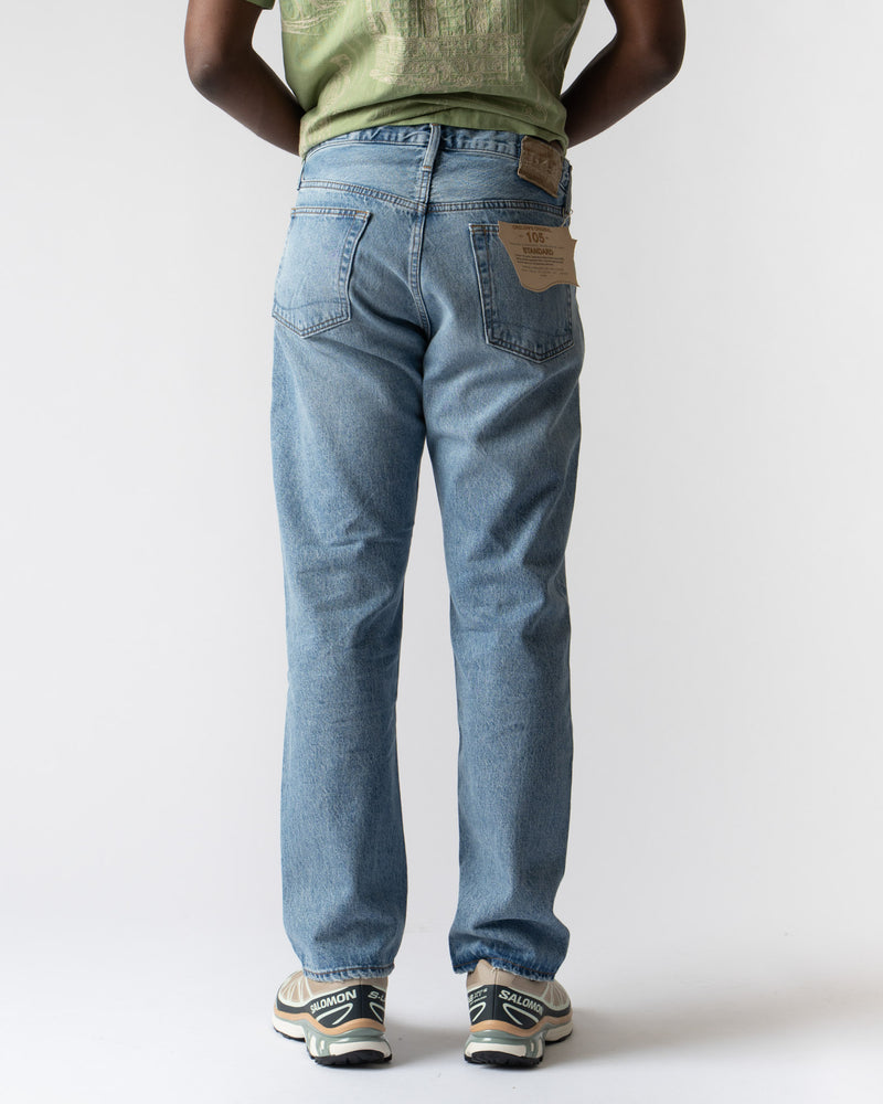 orSlow 105 90's Denim Pants in Sky Blue