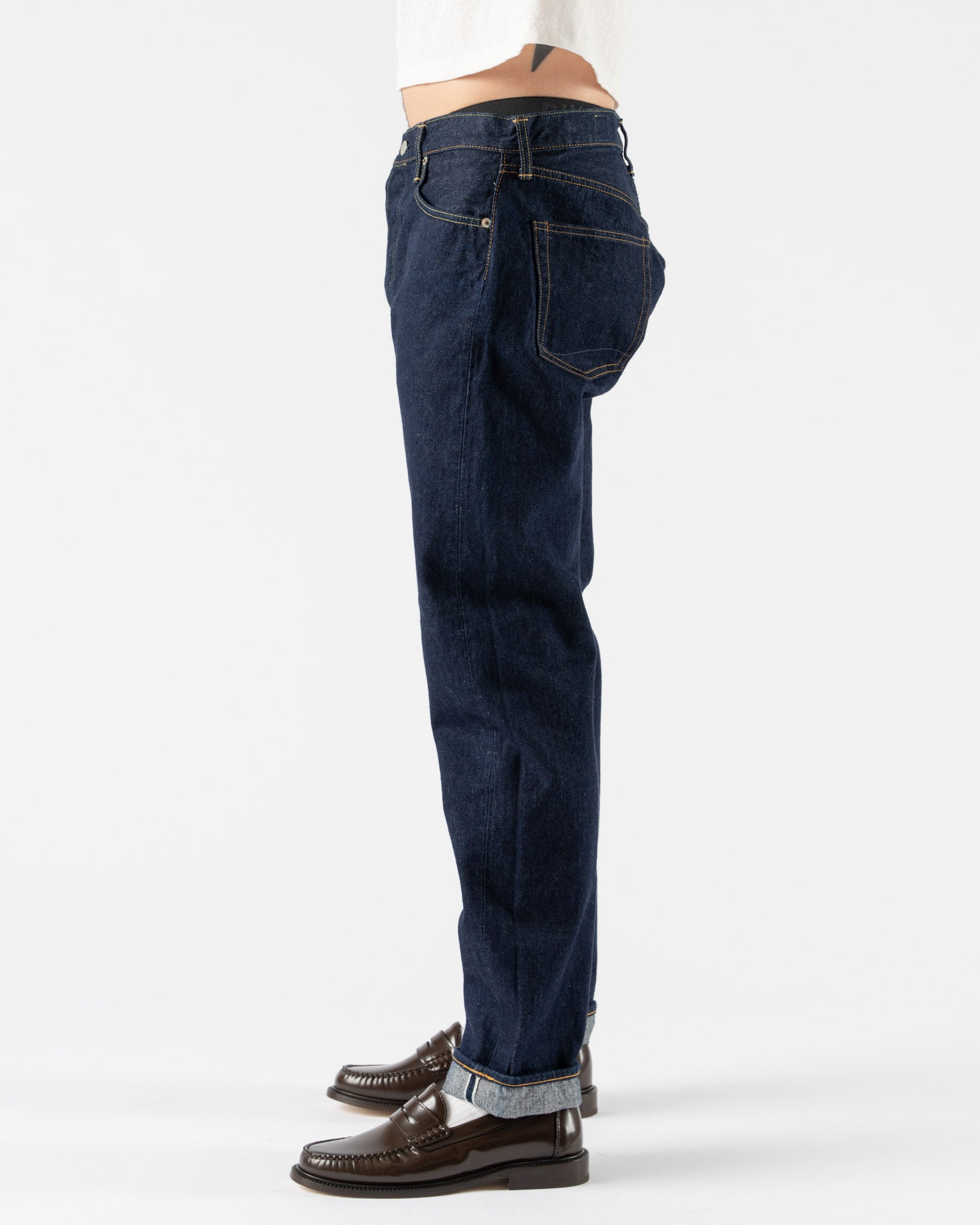 orSlow 105 Standard Selvedge Denim in One Wash