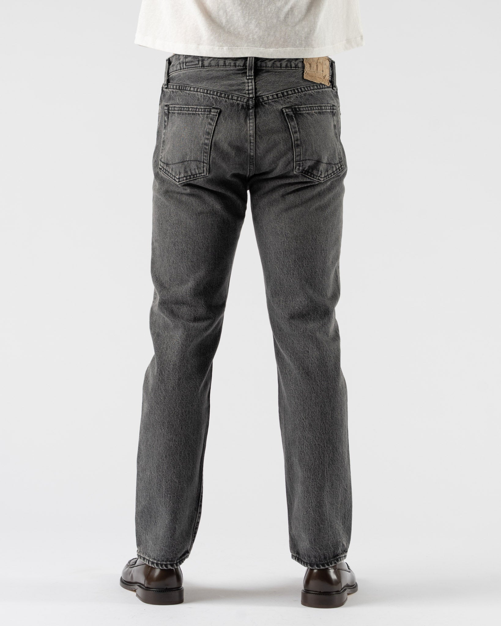 orSlow 107 Black Denim Stone