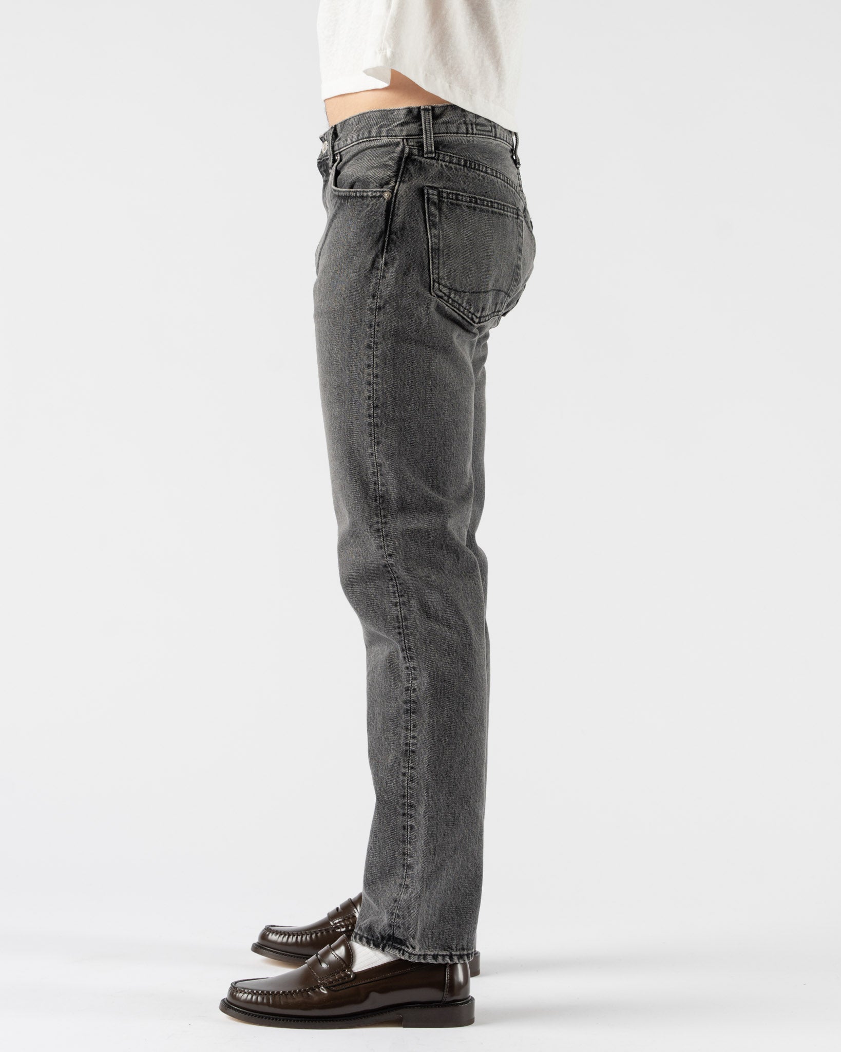 orSlow 107 Black Denim Stone