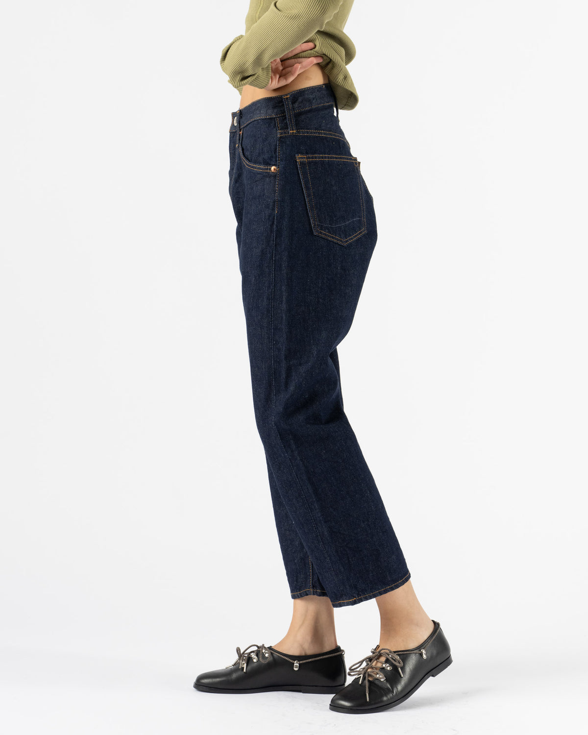 orSlow Short Length 105 90's Denim in One Wash