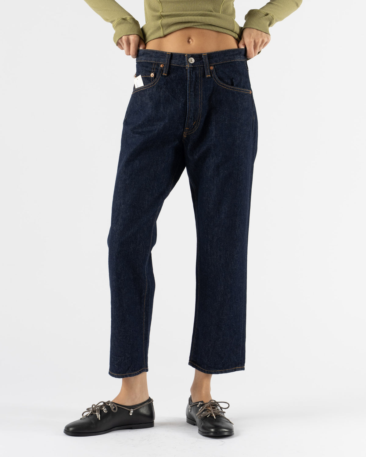orSlow Short Length 105 90's Denim in One Wash