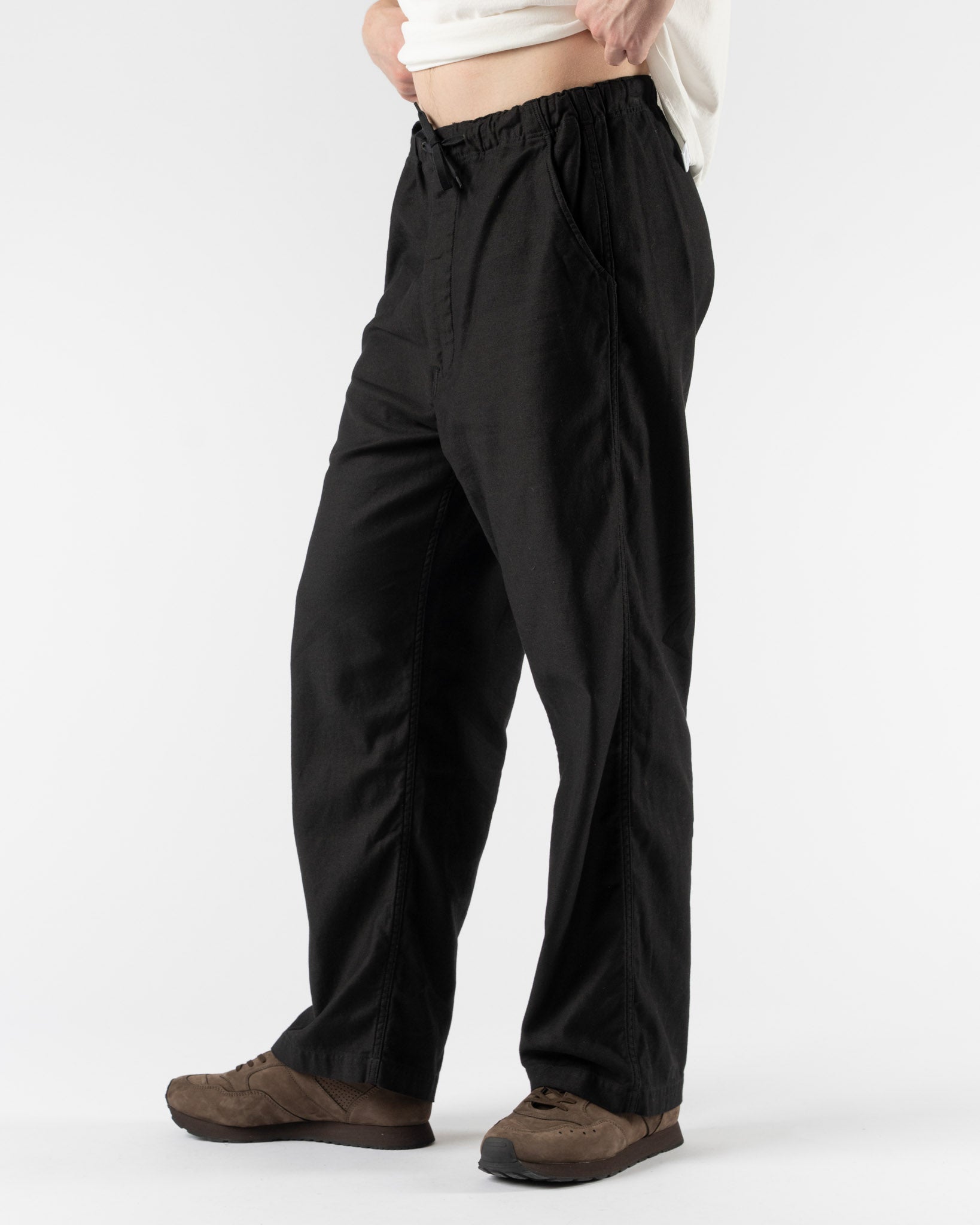 orSlow Wide Fit New Yorker in Black Curated at Jake and Jones