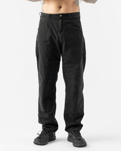 orSlow Double Knee Utility Work Pants in Black