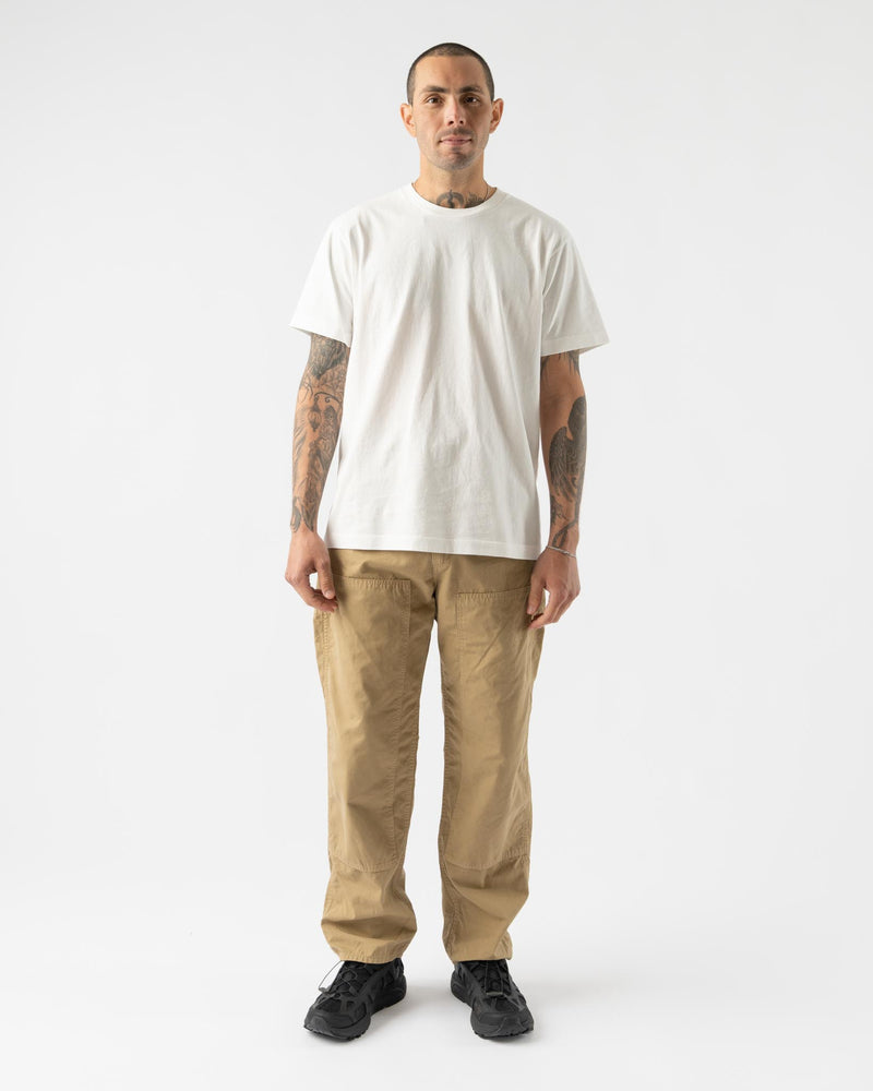 orSlow Double Knee Utility Work Pants in Khaki