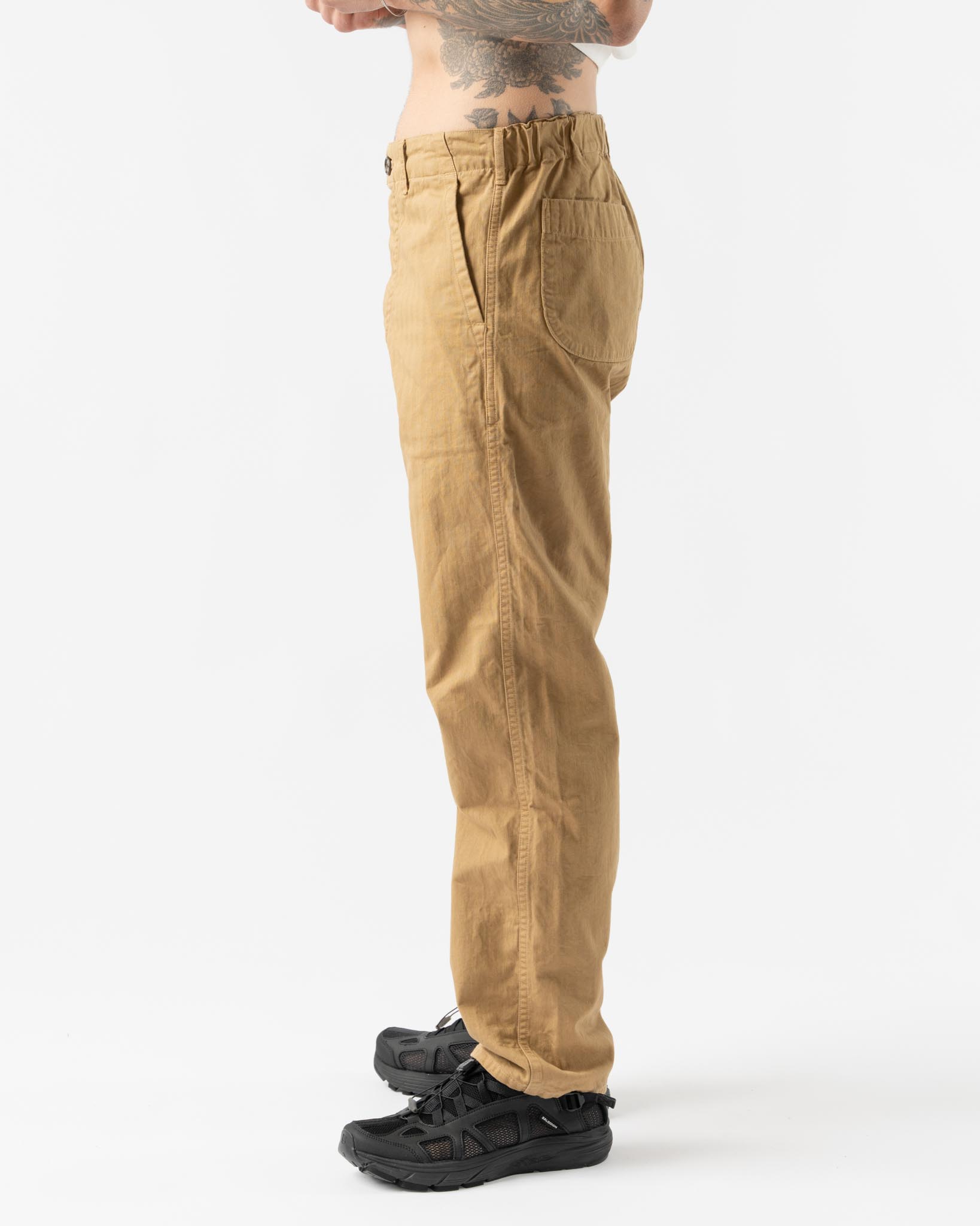 orSlow French Work Pants in Khaki