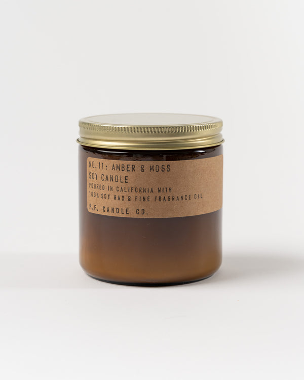 P.F. Candle Co. Amber & Moss Candle