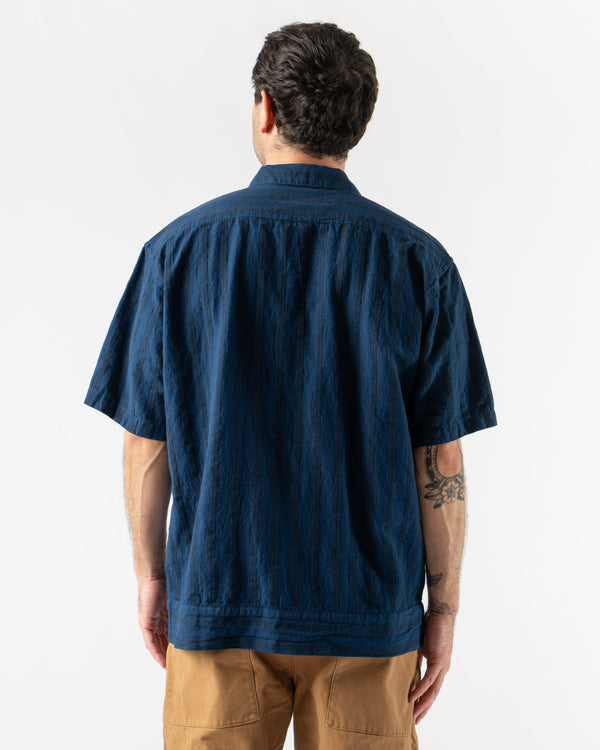 Pilgrim Surf + Supply Claude SS Shirt in Navy