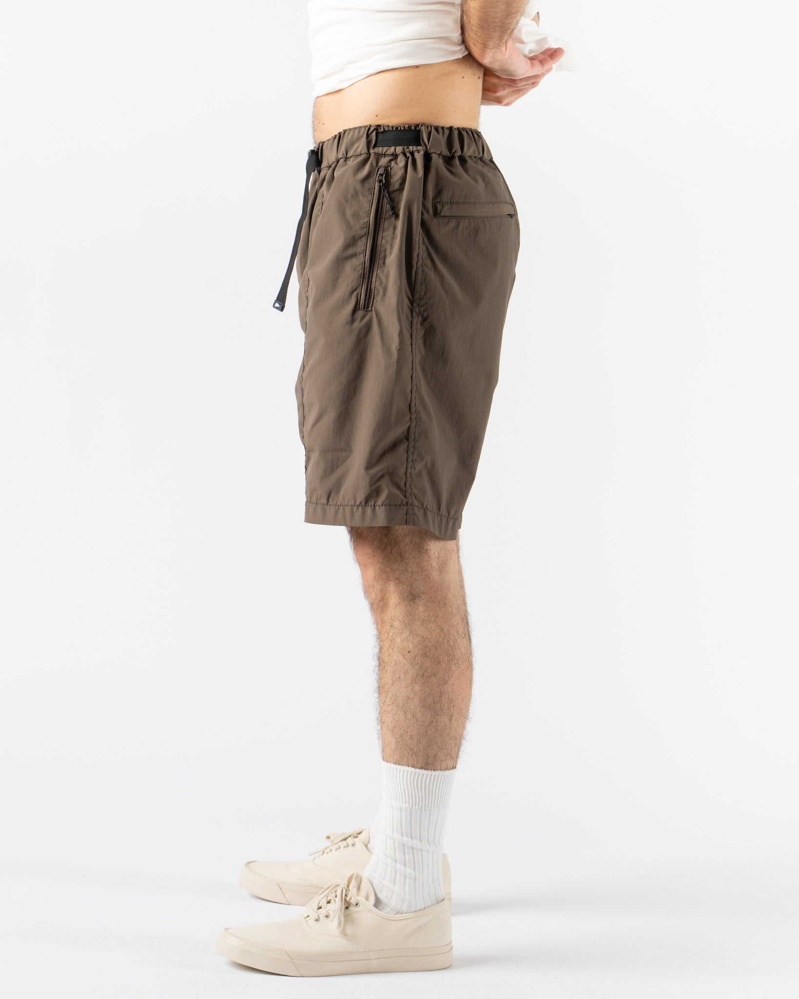 Pilgrim Surf + Supply Ira Climbing Short in Brown