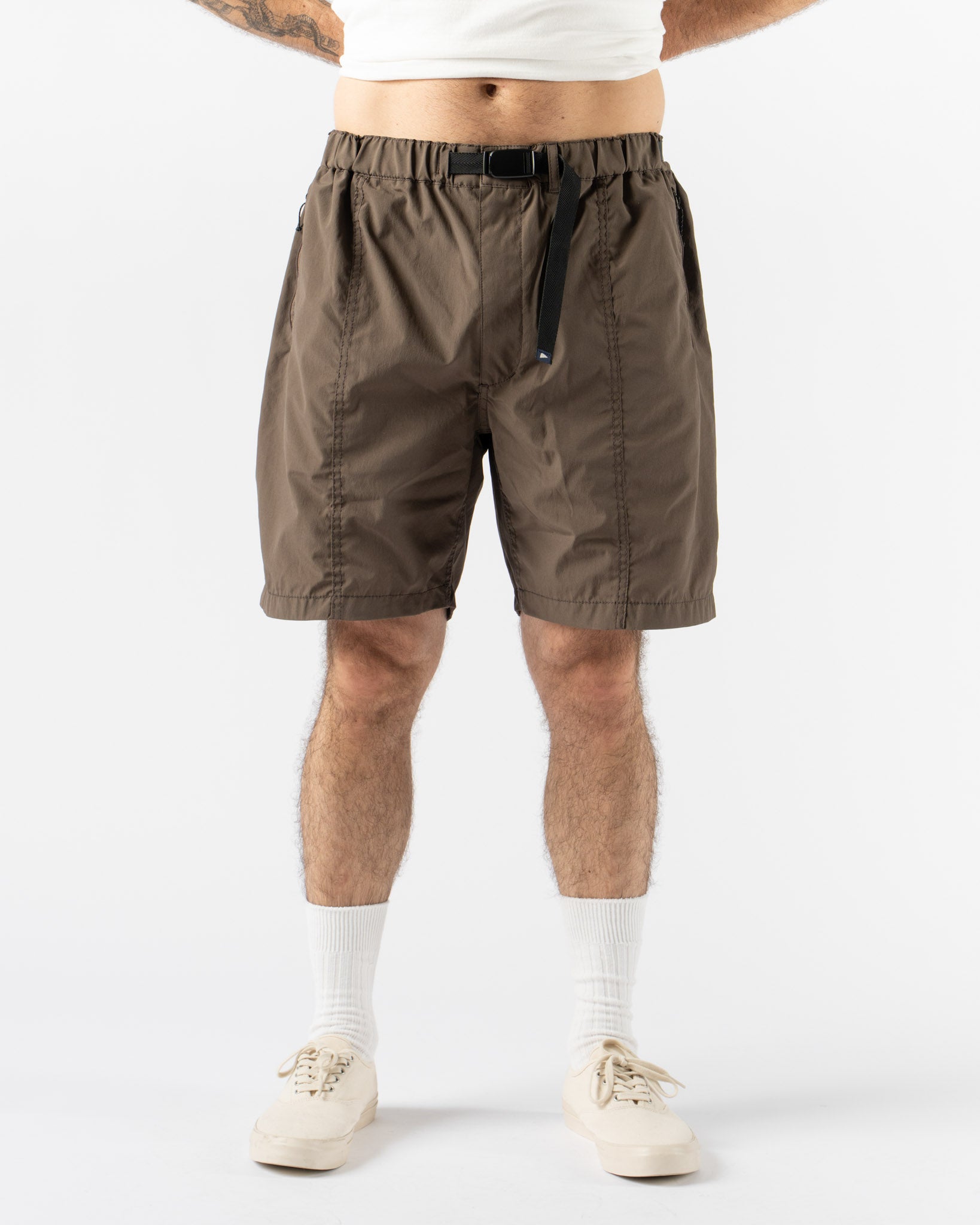 Pilgrim Surf + Supply Ira Climbing Short in Brown