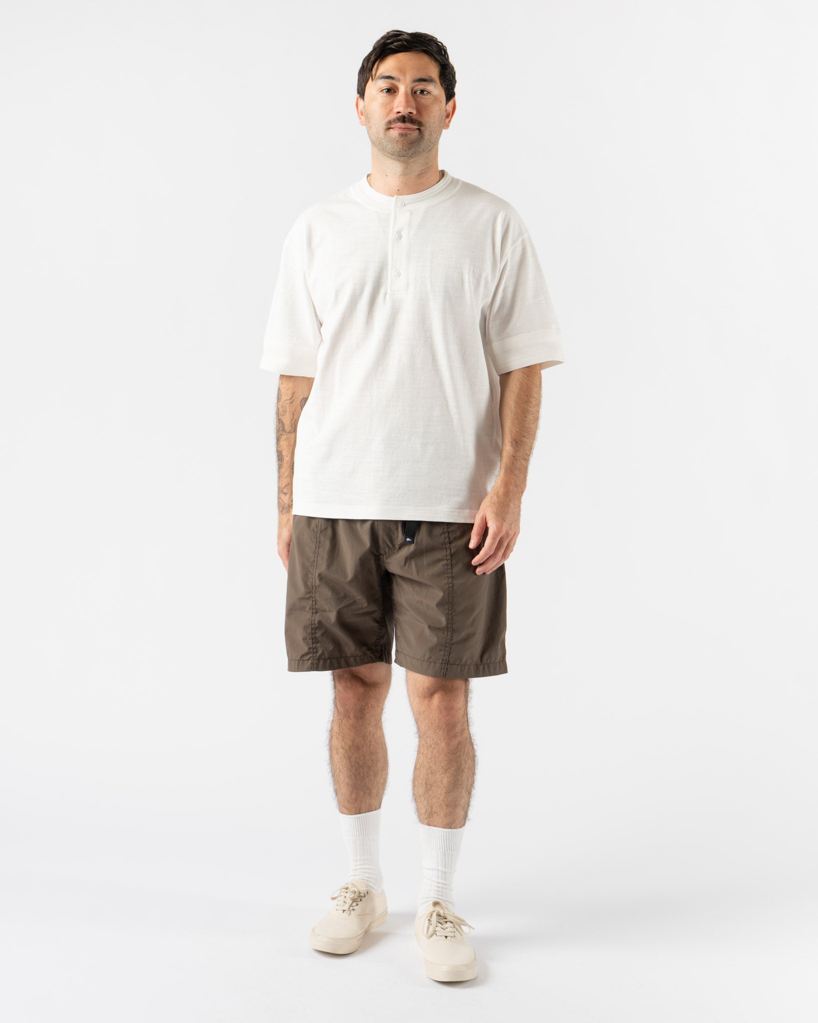 Pilgrim Surf + Supply Ira Climbing Short in Brown