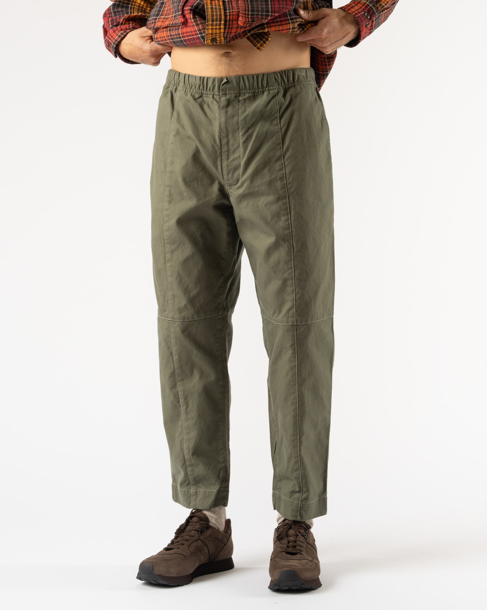 Pilgrim Surf + Supply Kim Easy Pant in Olive