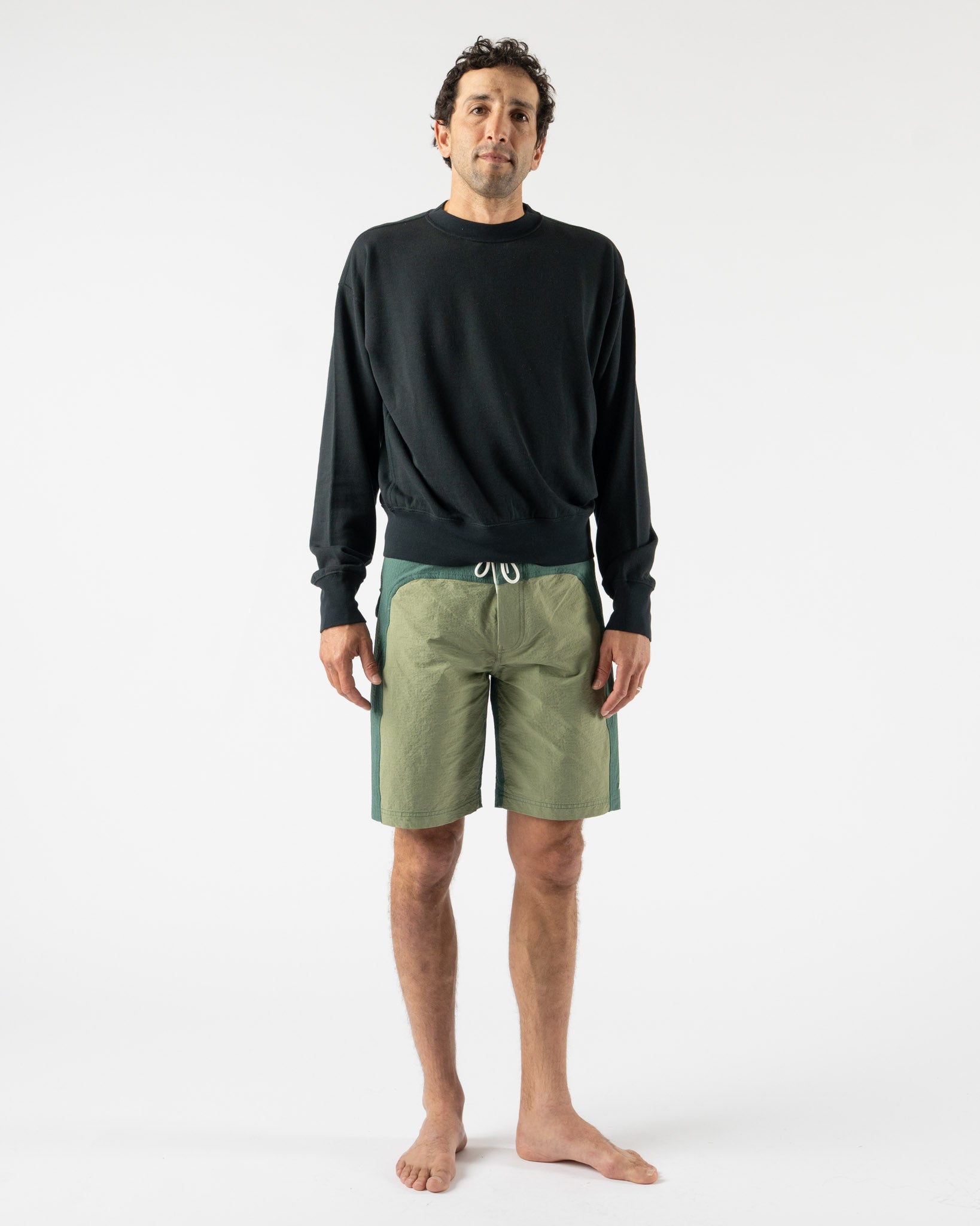 Pilgrim Surf + Supply Kivlin Board Short in Green Sage
