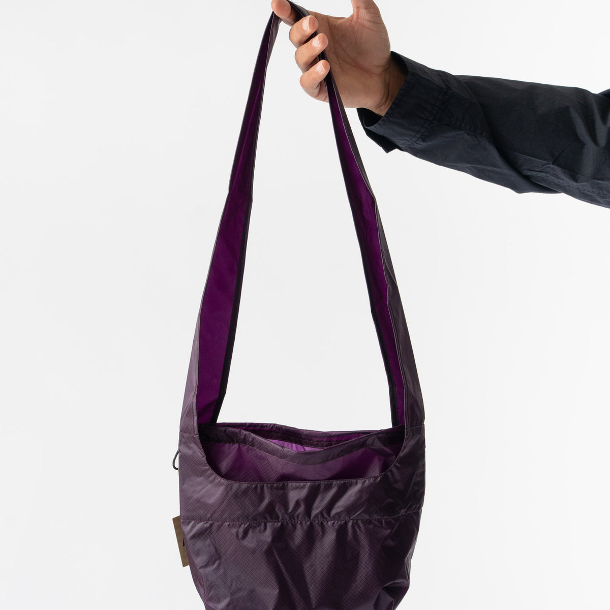 Pilgrim Surf + Supply Shoulder Bag in Purple Curated at Jake and Jones