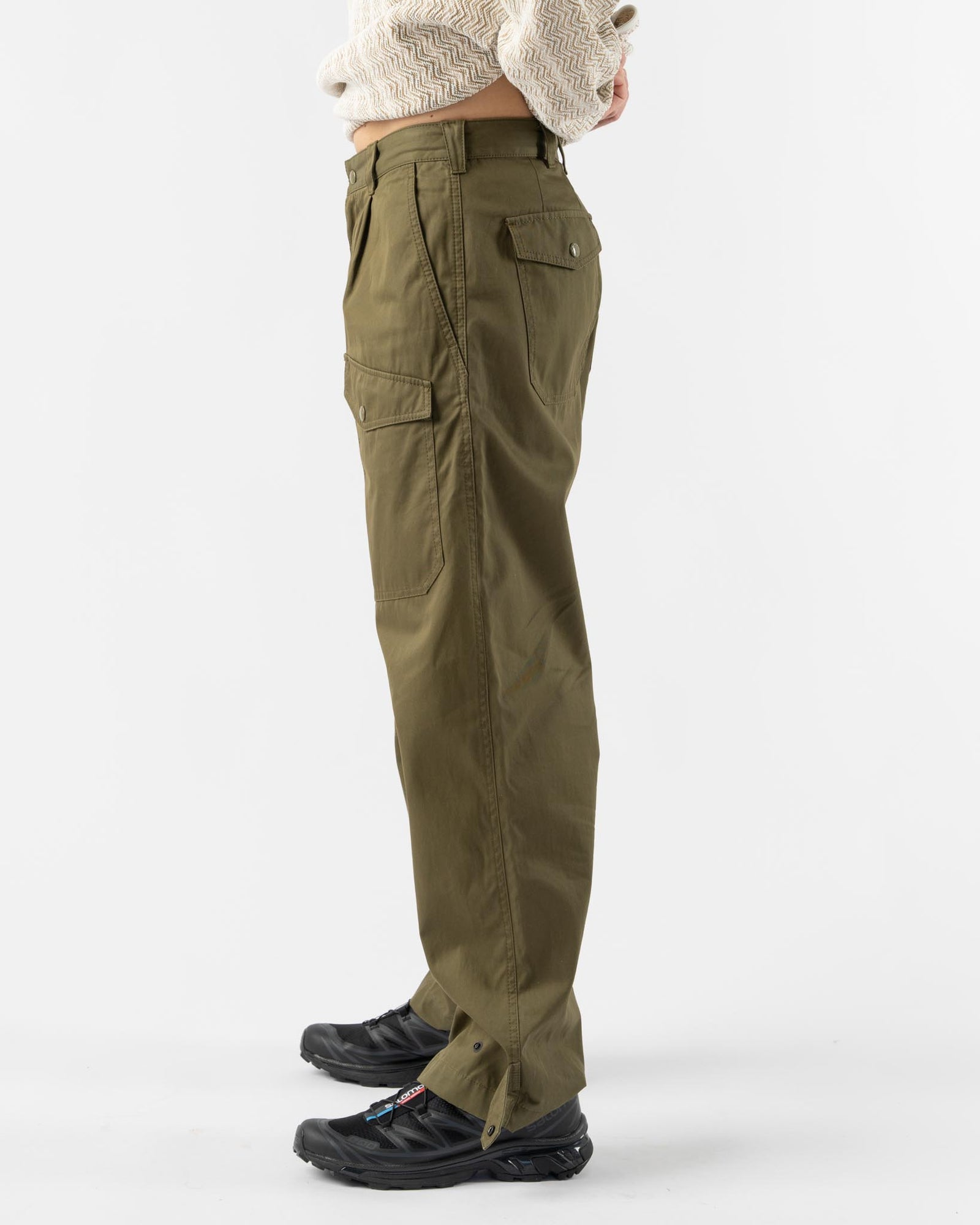 Pilgrim Surf + Supply Alfonso Fatigue Pant in Olive Curated at Jake and  Jones