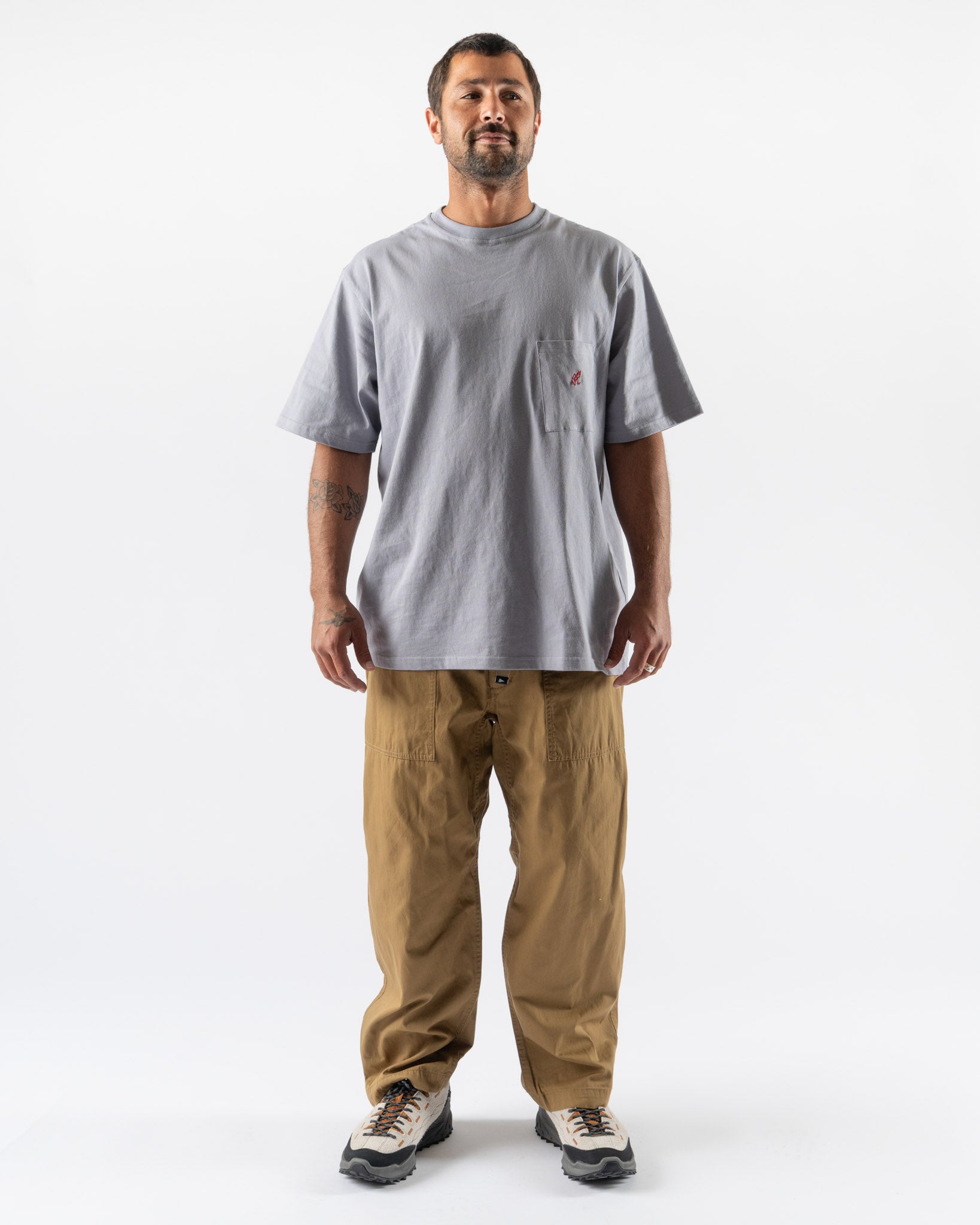 Pilgrim Surf + Supply Salathe Cordura Straight Pant in Khaki