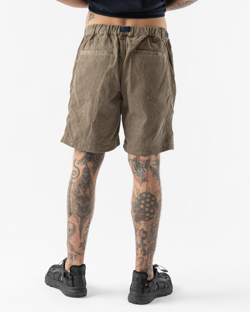 Pilgrim Surf + Supply Salathe Corduroy Climbing Short in Driftwood