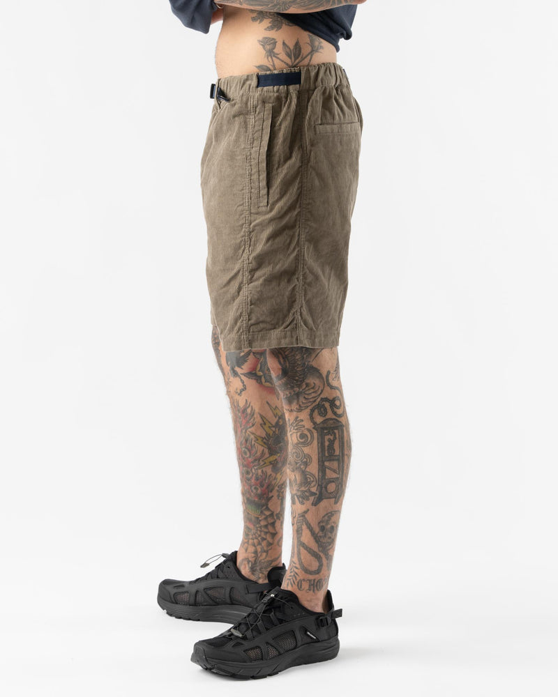 Pilgrim Surf + Supply Salathe Corduroy Climbing Short in Driftwood