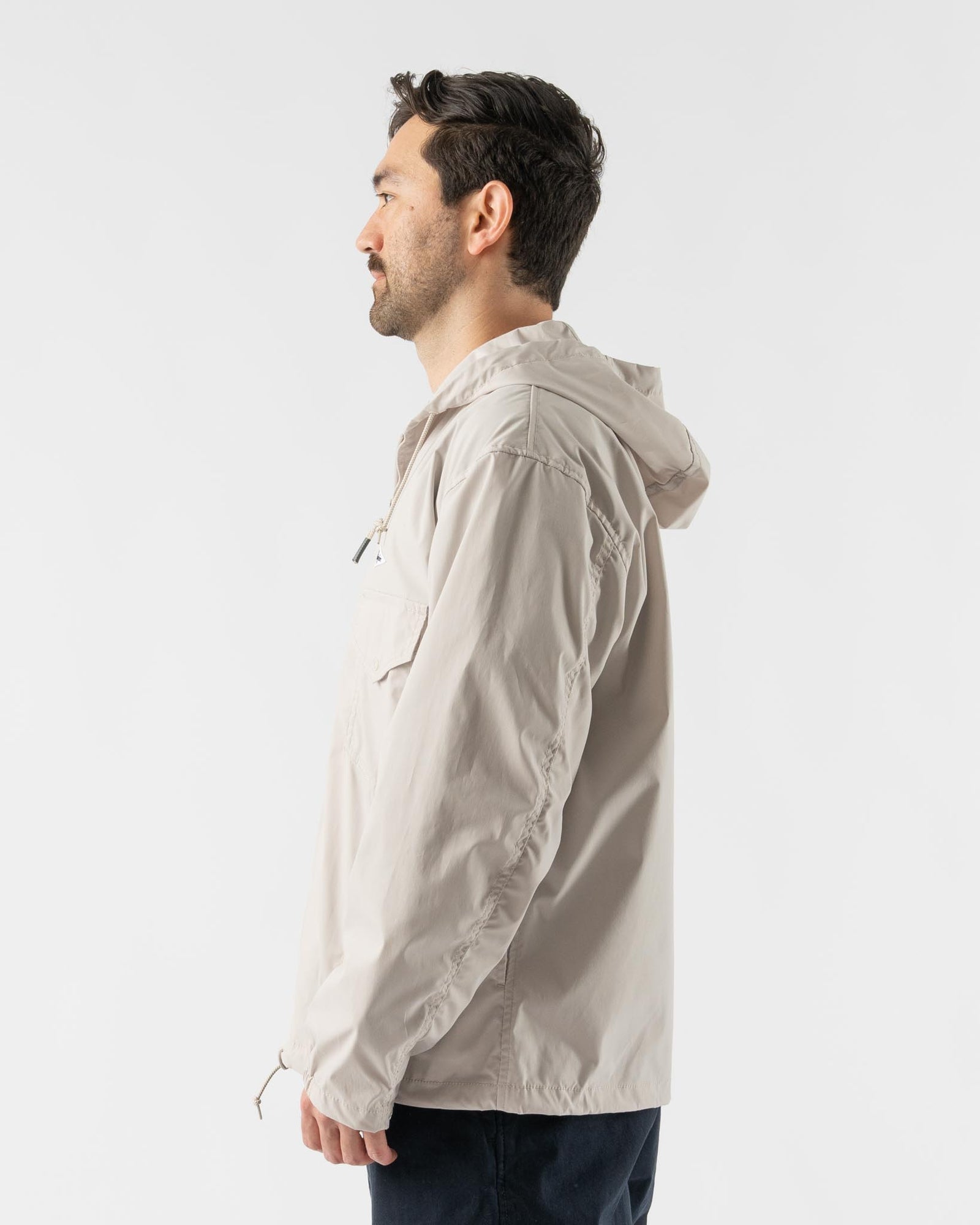 Pilgrim Surf + Supply Russel Zip Parka in Cloud Curated at