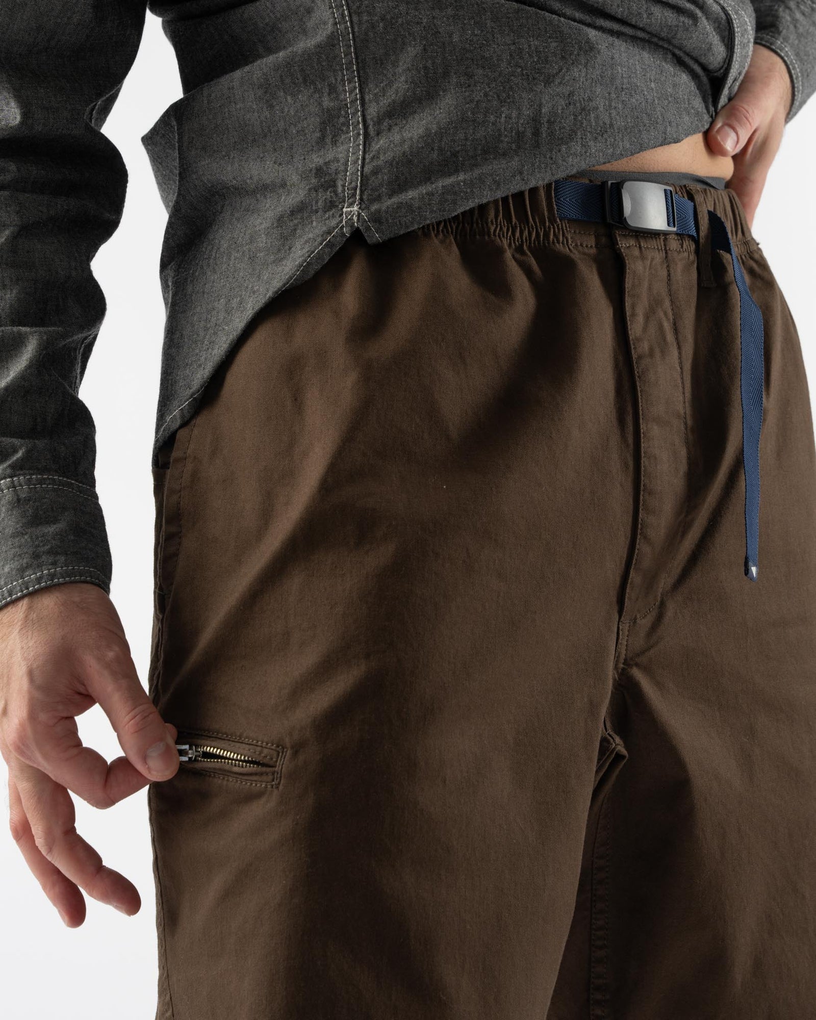 Pilgrim Surf + Supply Salathe Twill Climbing Pant in Brown Pilgrim Surf + Supply Salathe Twill Climbing Pant in Brown