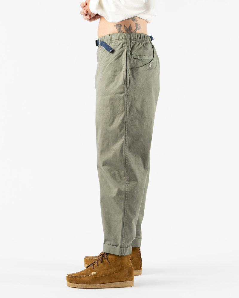 Pilgrim Surf + Supply Salathe Twill Climbing Pant in Sage