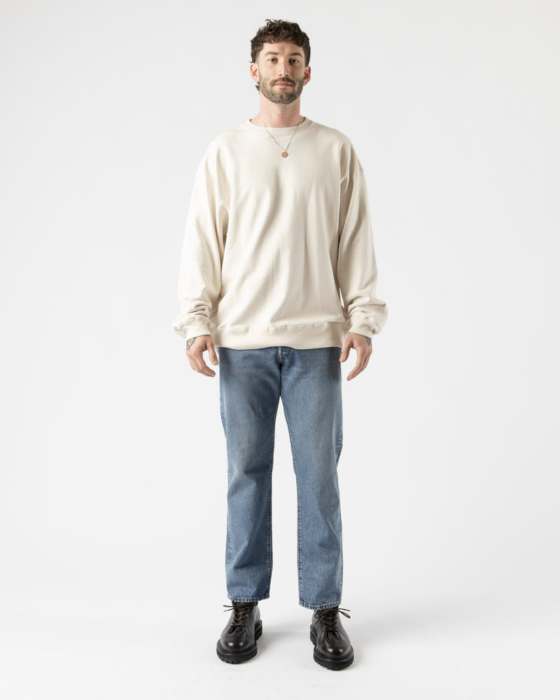 Pilgrim Surf + Supply Jaar Reinforced Crew in Bone