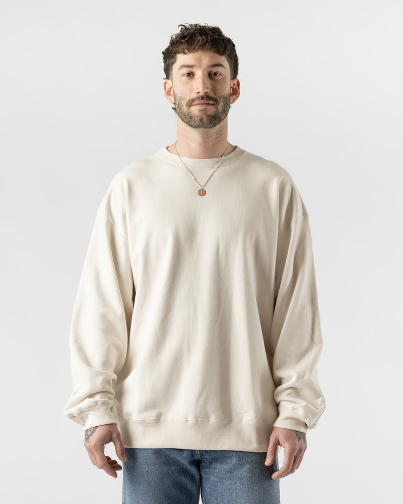 Pilgrim Surf + Supply Jaar Reinforced Crew in Bone