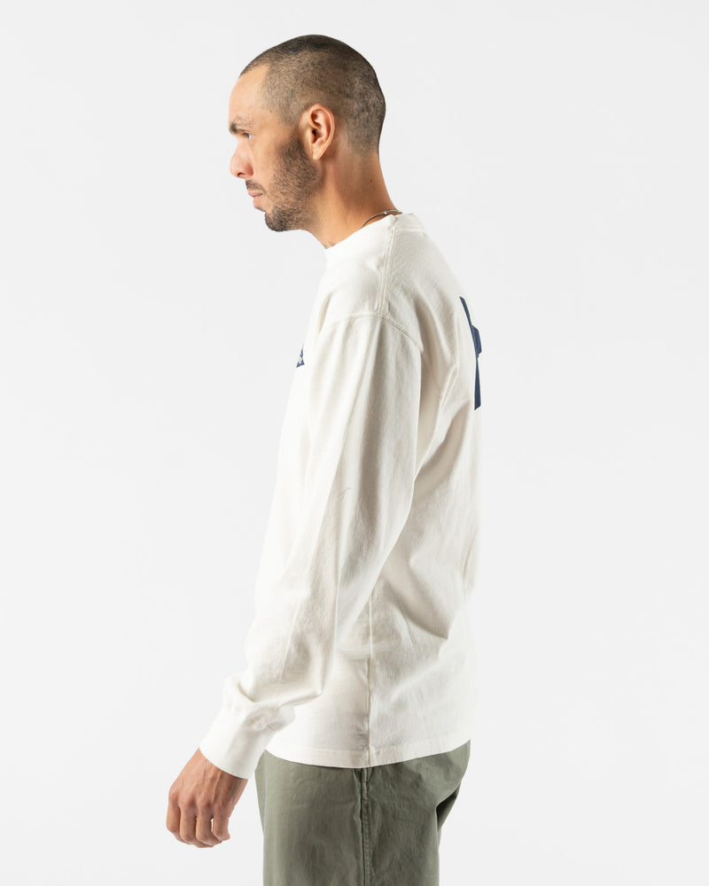 Pilgrim Surf + Supply Z.PSS Longsleeve Team Tee in White