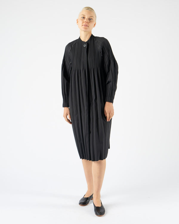 Pleats Please Issey Miyake Smooth Coat