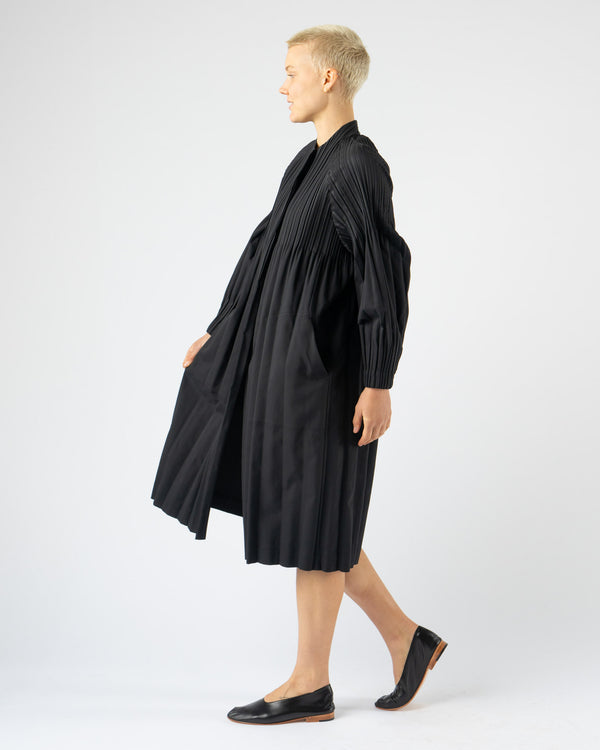 Pleats Please Issey Miyake Smooth Coat