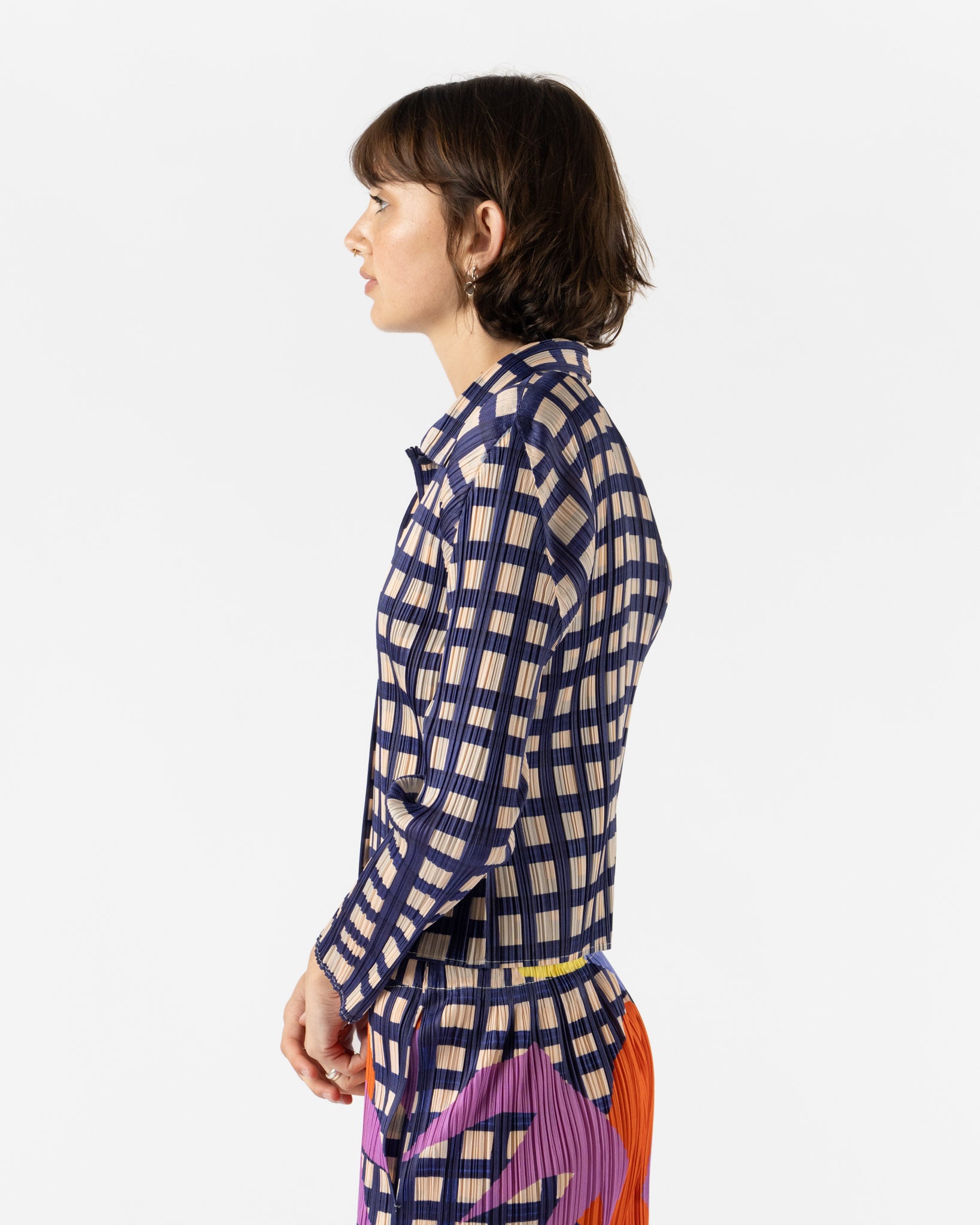 Pleats Please Issey Miyake Basket Top